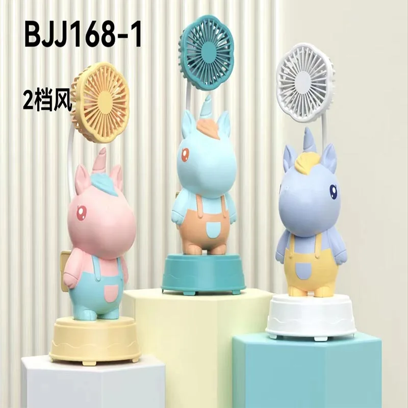 USB Charging Handheld Astronaut Mini Fan Portable Silent Foldable Plastic Fan Office Student RV Hotel Garage English Table