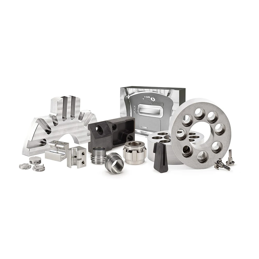 
High precision customized titanium CNC component router machine central machinery machining plastic parts 