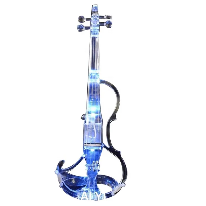 Professional Production  Full Siz Acrylic Transparency  Violin Electric