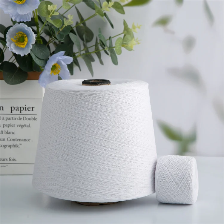 Quality assurance 100% combed cotton fashion yarn