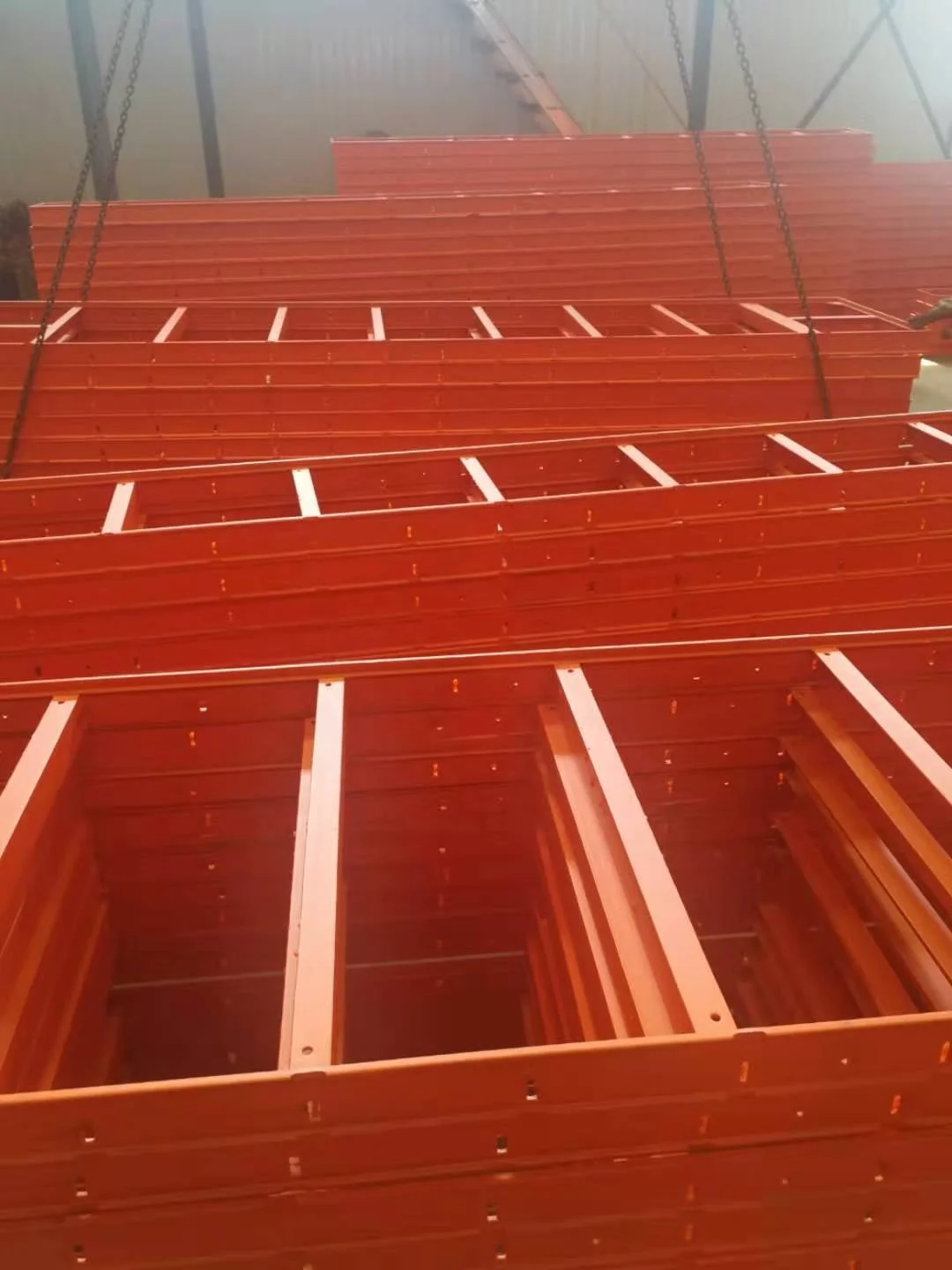 Steel Construction Concrete Material Fork Head Flat Column Wall Plywood Forms Panels Pillar Block Slab Mould Formwork System TIA