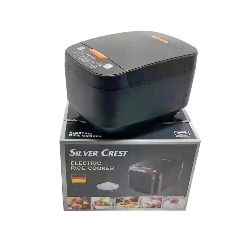 Multifunctional All In 1 Silver Crest 5L 903 Automatic Smart Digital Touch LCD Multi Non-Stick Home Electric Digital Rice Cooker