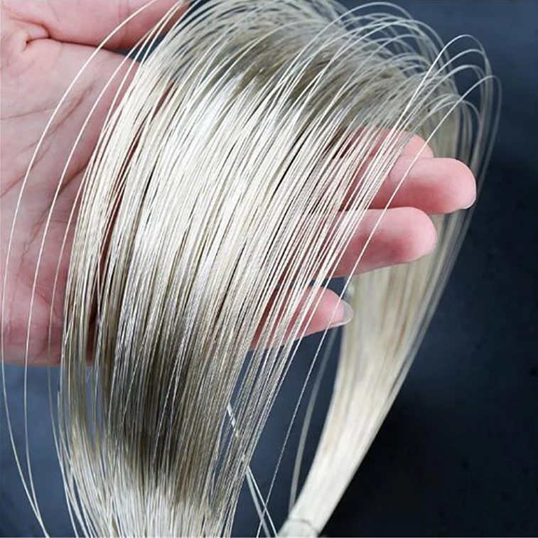 Factory Direct 925 Sterling Silver Wire For Jewelry Making Accessories Pure Silver DIY Earring Wire