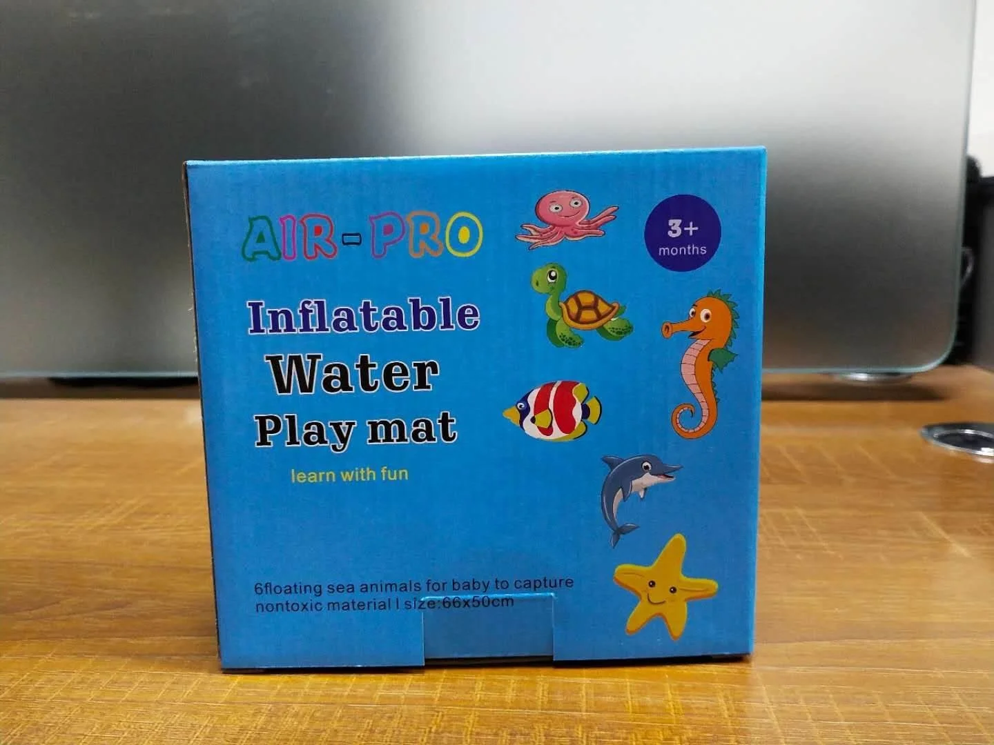 Newborn Baby Soft Toys Puzzle Sensory PVC Inflatable Baby Water Mat