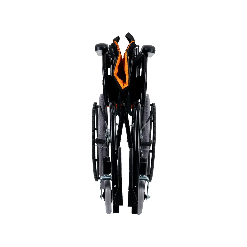 Folding lightweight portable wheelchair manual