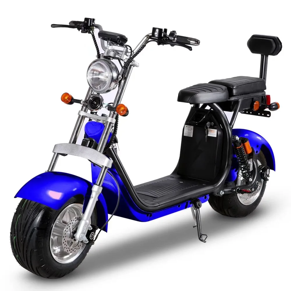 Amoto Model CP-1.1 Fat Tyre 1500W 12AH/20AH/40AH Lithium Battery Electric scooter EEC/COC certificate