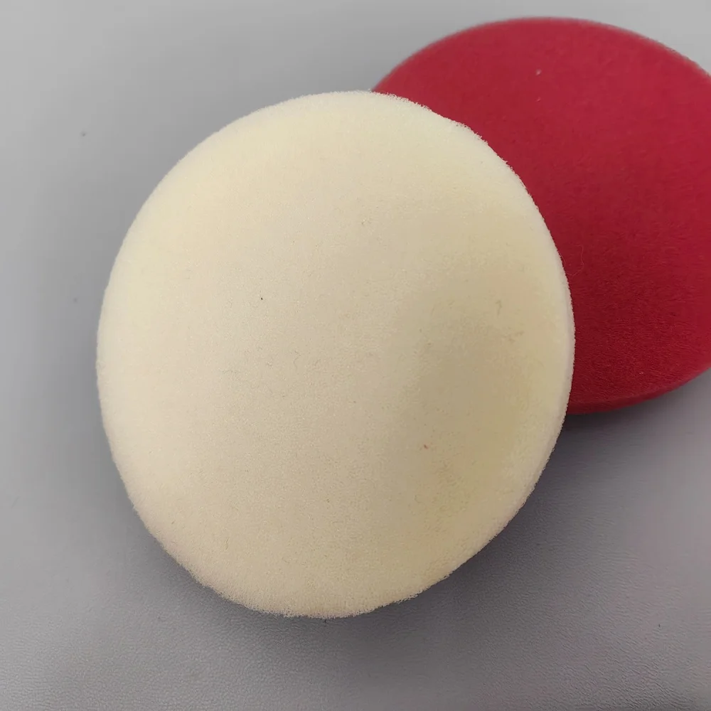 3inch white hard sponge pad for sander polishing waxing sanding