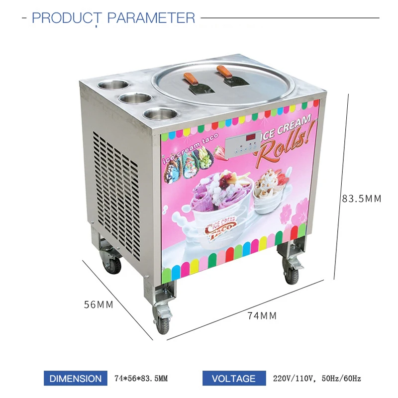 Professional non-stick smart stirring frying seasoning mixer sauce fried ice cream roll automatic cooking stir fry machine