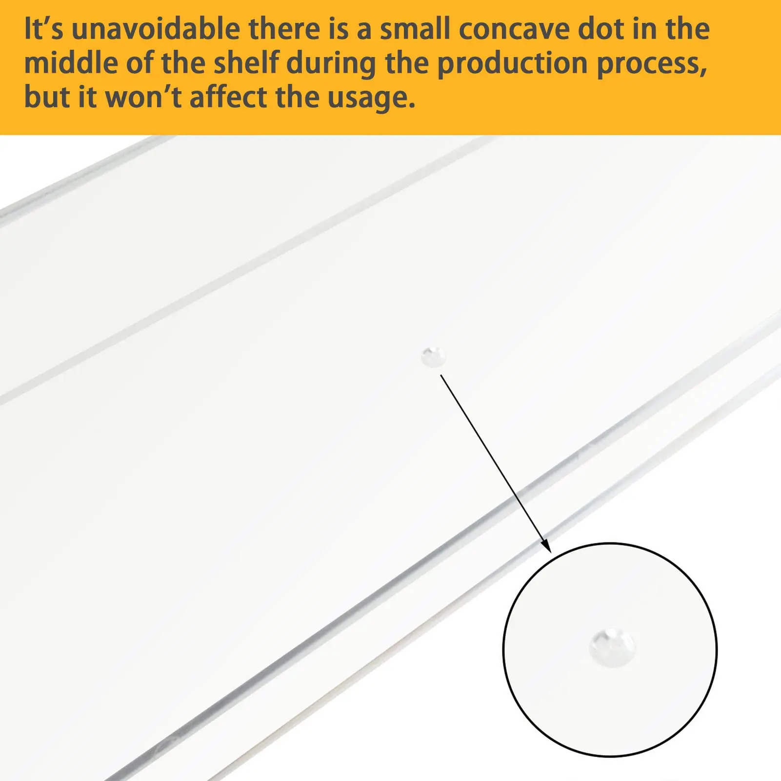 3Pack 15 Inch Clear Acrylic Shelf Invisible Floating Wall Ledge Bookshelf Wall Mounted Kids Book Acrylic Display Shelves