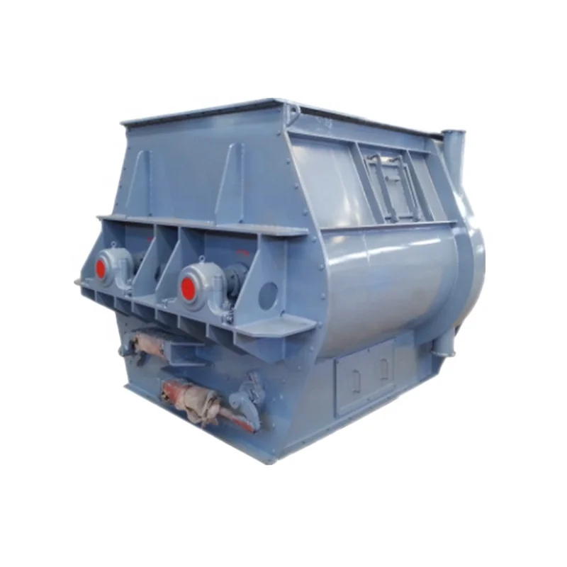 Dual Shaft Paddle Mixer Irregular and Sticky Materials Blender in Building Industry (62546935242)