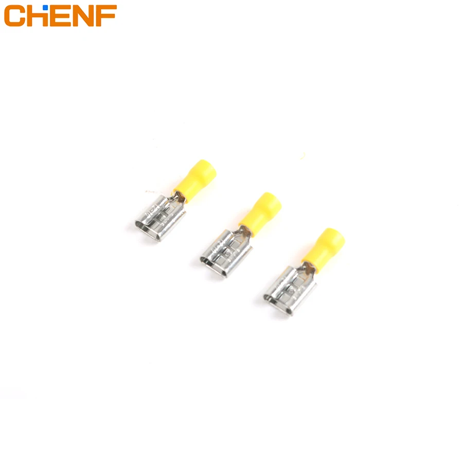 CHENF Factory direct supply FDD/MDD2-250 blue male and female insert spring insert butt end insulation cold pressure terminal