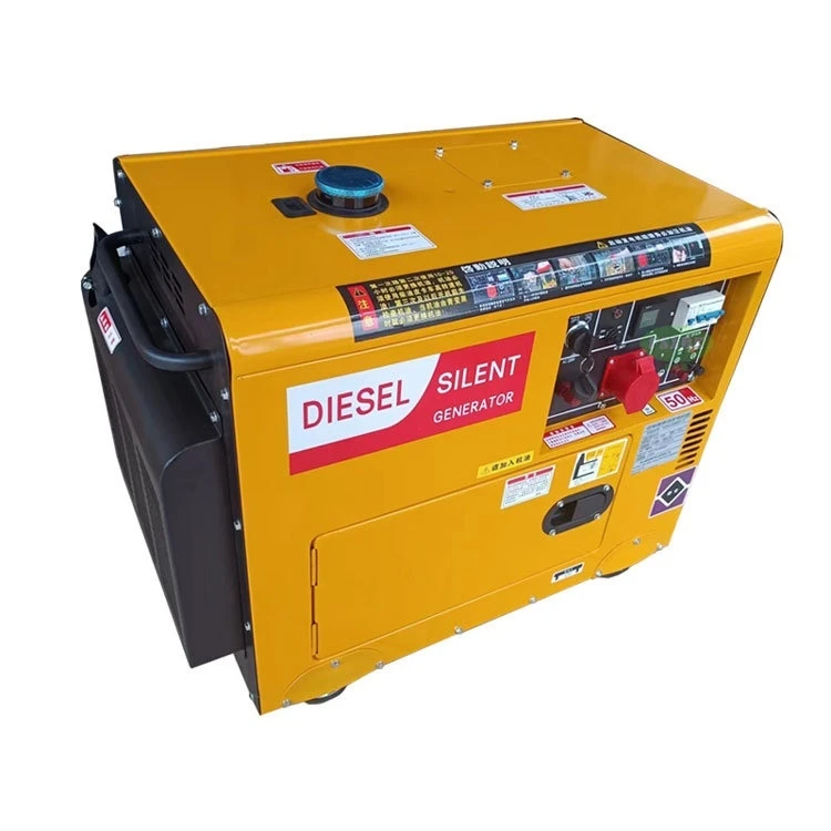 3kva 5kva 8kva Silent Diesel Generator Set For Home And Outdoor Use Alternator 3-phase Good Price