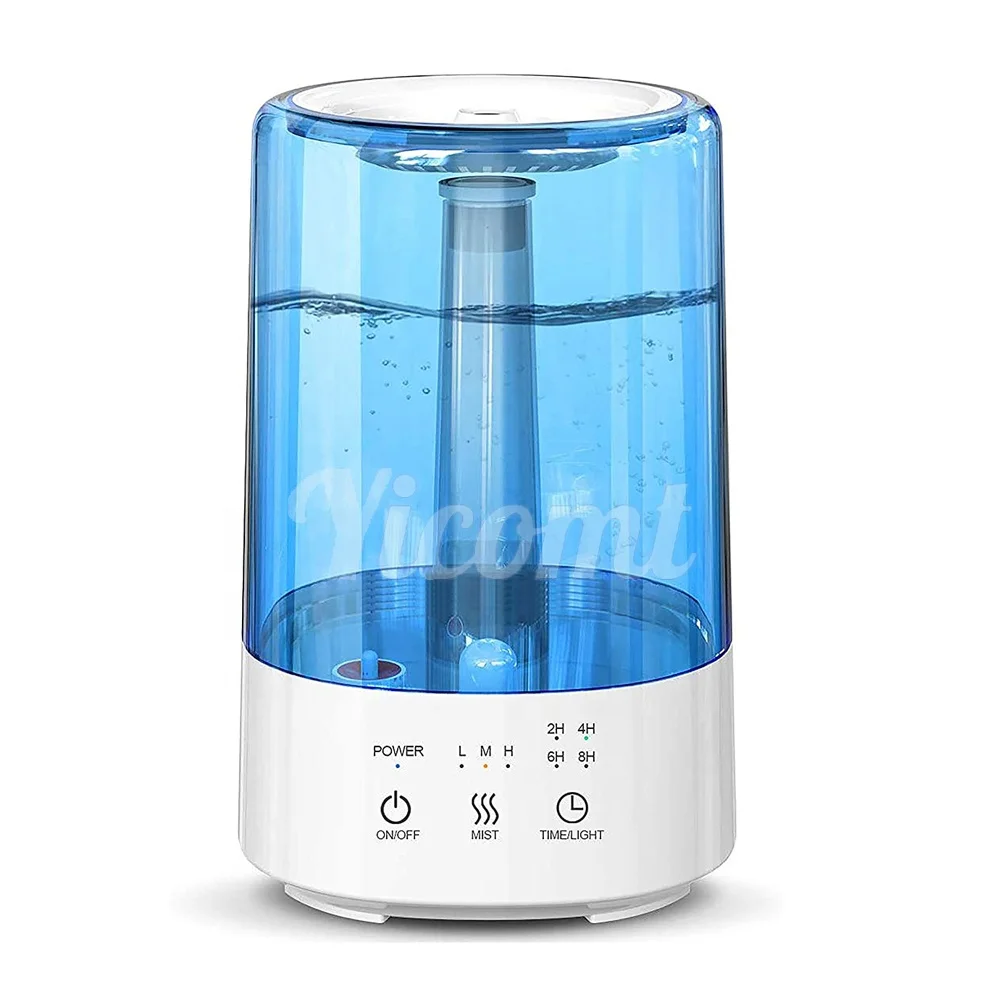 
3L 4L Commercial Hospital Top Filling Easy Home Living Room Perfume Scent Atomizer Cool Air Ultrasonic Humidifier Mist Maker 