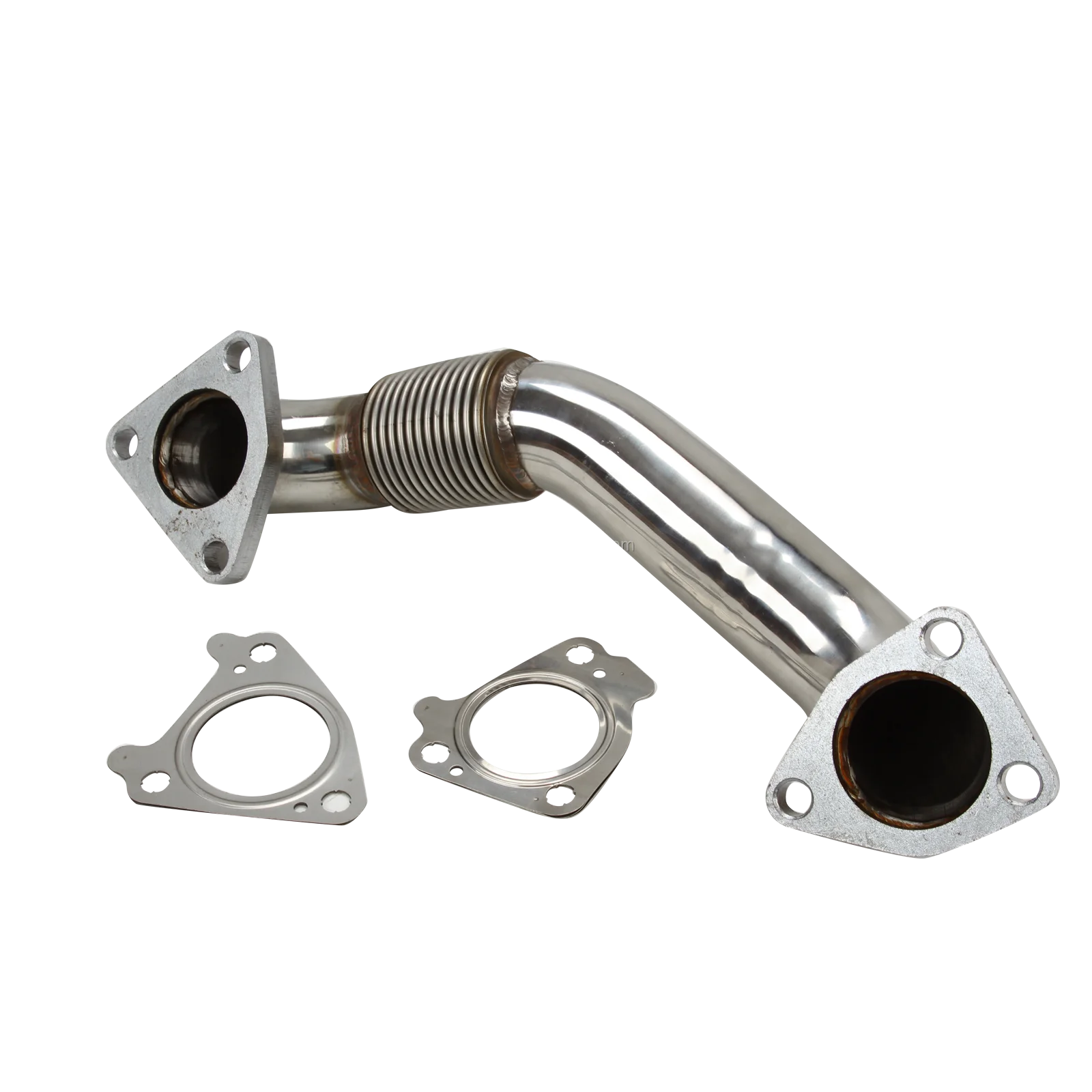 High quality stainless steel car exhaust  pipe For GM LB7 LLY LBZ LMM LML 6.6L Duramax Bolt On Passenger Side Up-Pipe w/ Gaskets