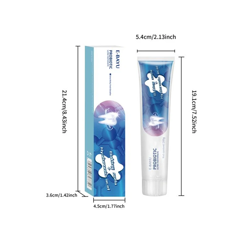 High quality manufacturer reasonable price Probiotic toothpaste Whitening Teeth Enzyme Toothpaste Fresh Oral