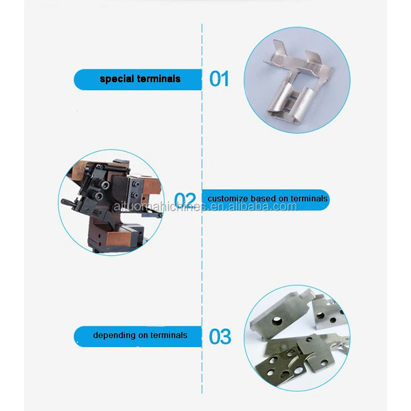 cable wire terminals crimper super mute cable terminal crimping machine