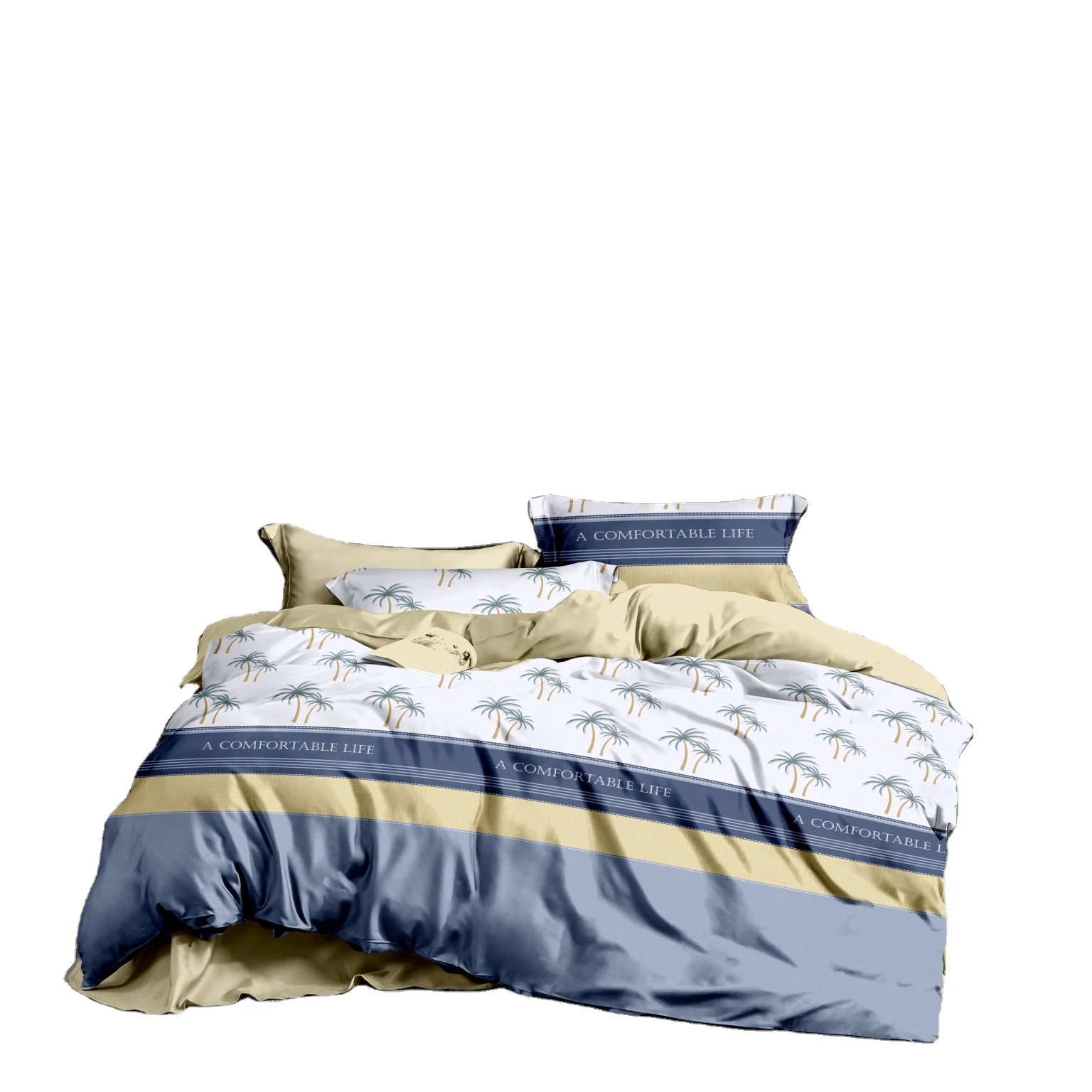 Hot Selling Lyocell Bed Quilt Cover Set Modal Bed Linen Guangzhou Sheets for Bed