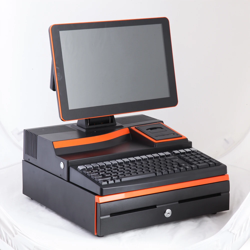 New capacitive Touch Screen POS Terminal touch cashier computer for supermarket point of sale multi-function