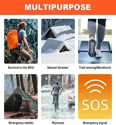 Most Selling Sleeping Gear Emergency Blankets Camping Emergency Heat Reflective Blanket First Aid for Export Sale