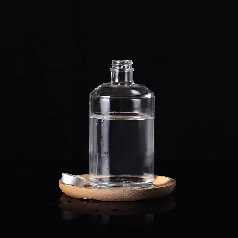 250ml 500ml 1000ml empty fruit juice beverage wine whisky glass bottles with screw top lid