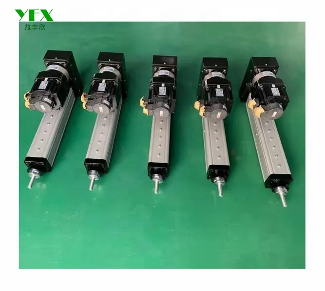 High precision linear turn back electric push rod micro industrial high thrust servo electric cylinder