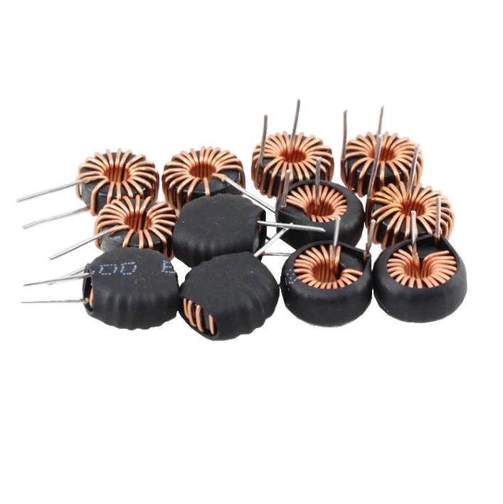 0.5mm 0.6mm Diameter Inductance 040125 Magnetic Ring sendust Inductor Coil Iron Silicon Aluminum 47uh Inductor with casing