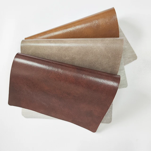 semi pu rexine leather manufacture custom pu leather for shoes synthetic leather production line