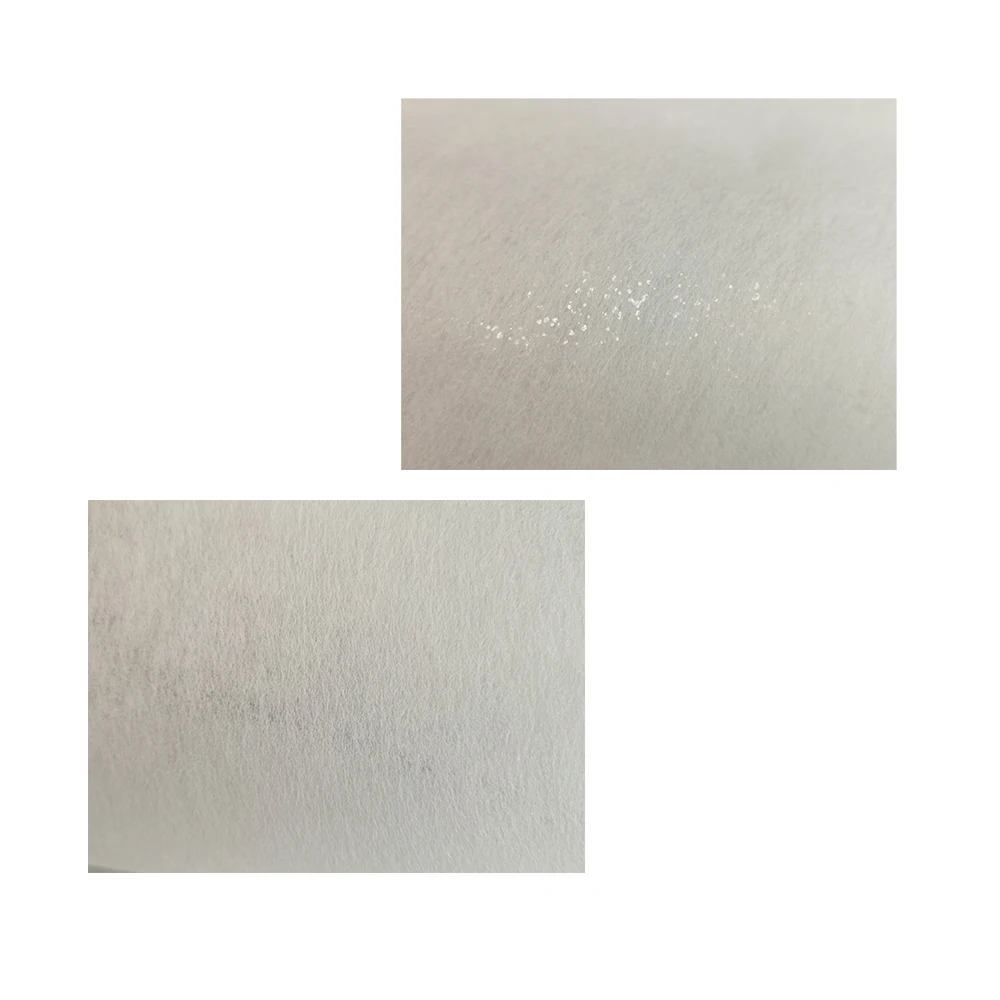 GAOXIN 100% Polyester Coated Glue Fusing Fabric Nonwoven Interlinings