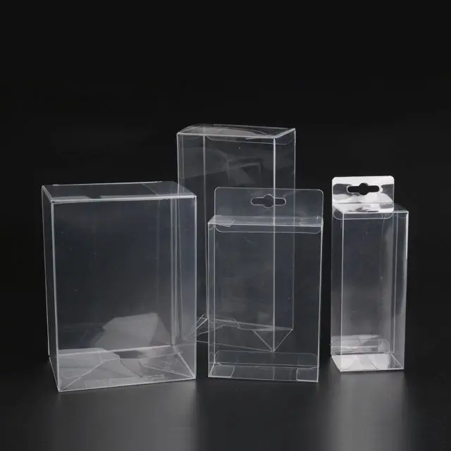 auto-forming bottom Soft Indentation New Product Plastic clear box for jewelry packing pvc box PP boxes packaging