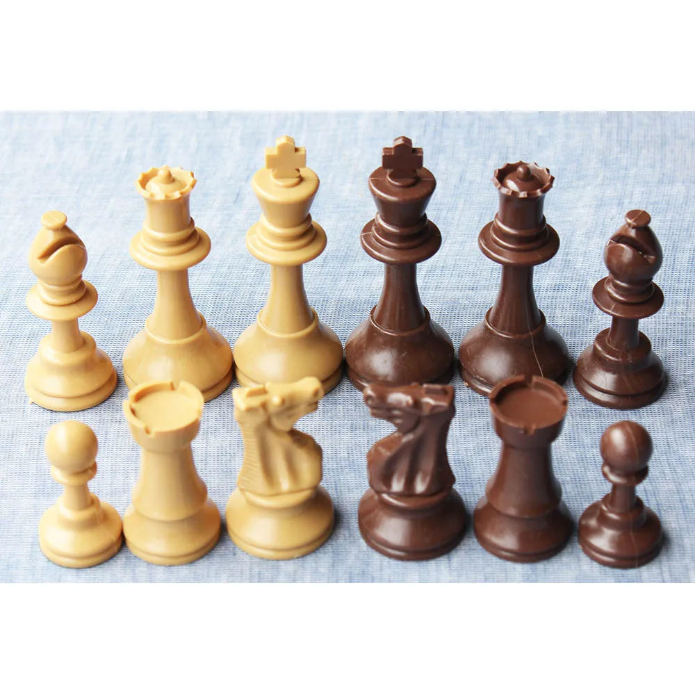 Indian Wooden Chess Pieces