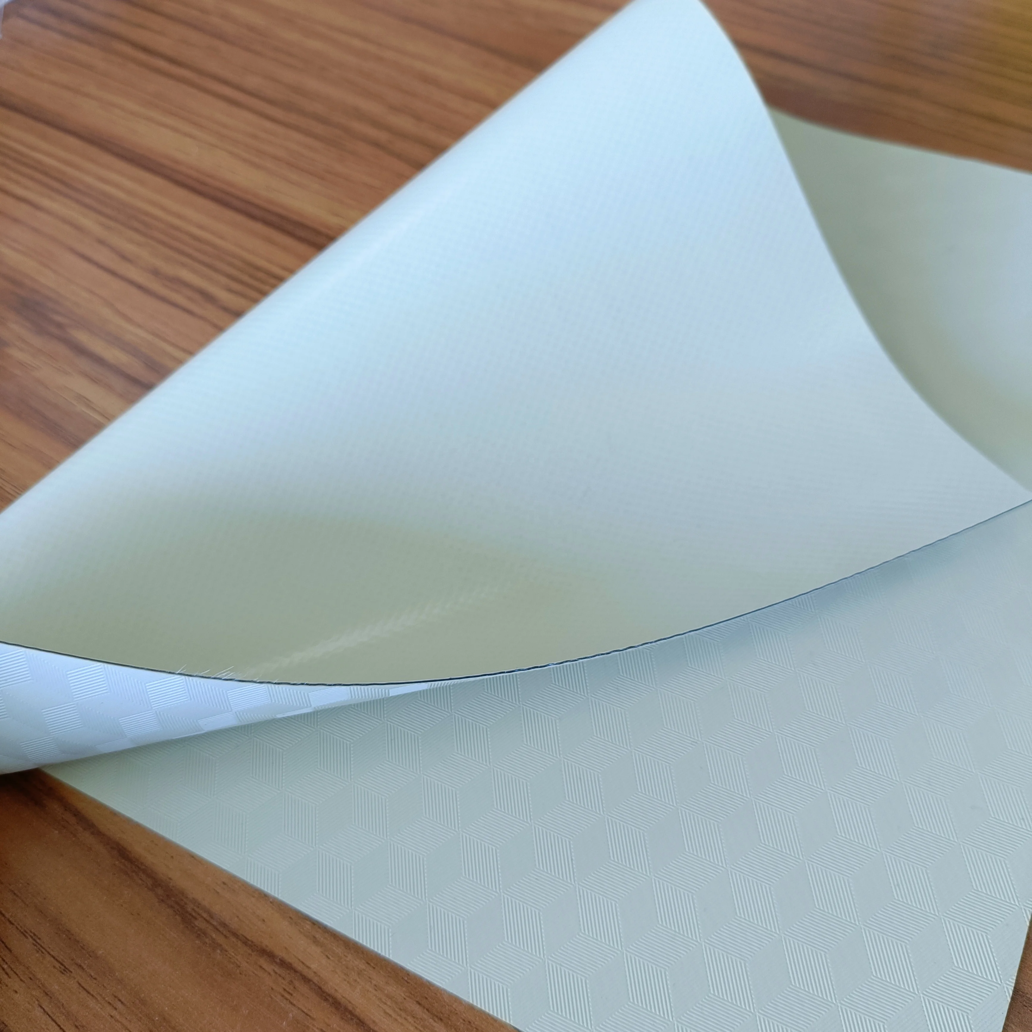 Professional membrane material architectural fabric colorful PVC/PVDF / for tensile structures permanent structures membrane