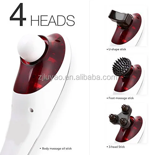 Luyao Shiatsu Health Care Supply Massage Vibrator Electric Massage Hammer