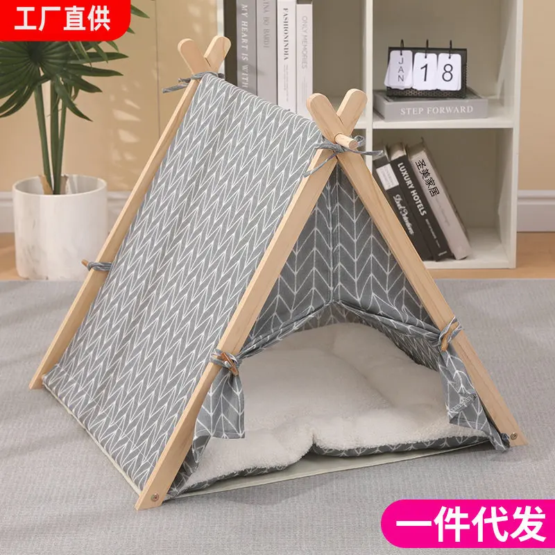 High Quality luxury Portable Wholesale Washable Indoor Party White Play Teepee Tent