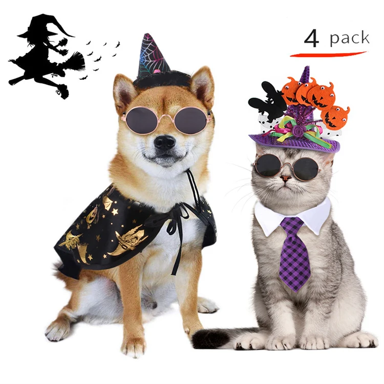 Головной убор для кошек и собак, аксессуар для Хэллоуина