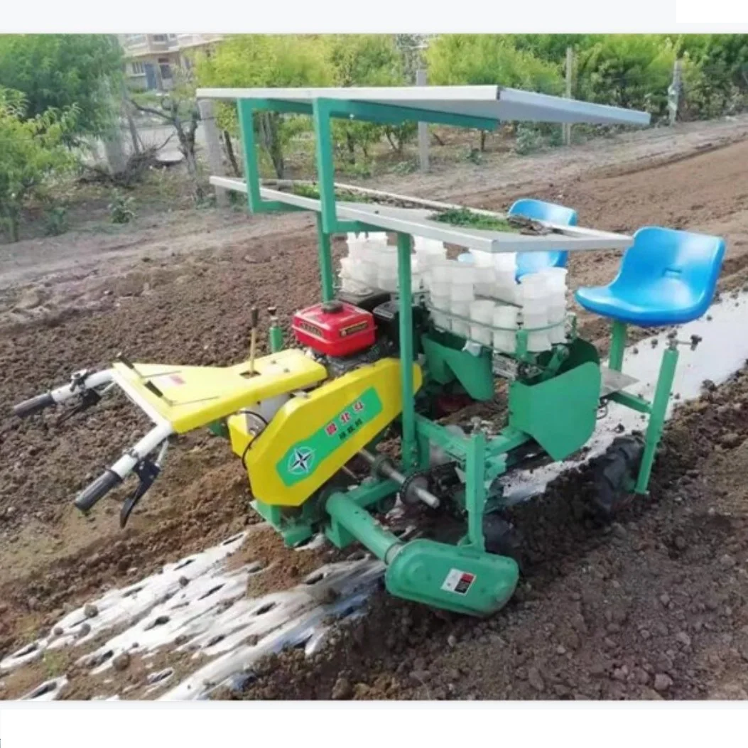 
tractor rice planting machine seedling transplanter for sale customized eight rows onion plant seedling machine manufacturer 