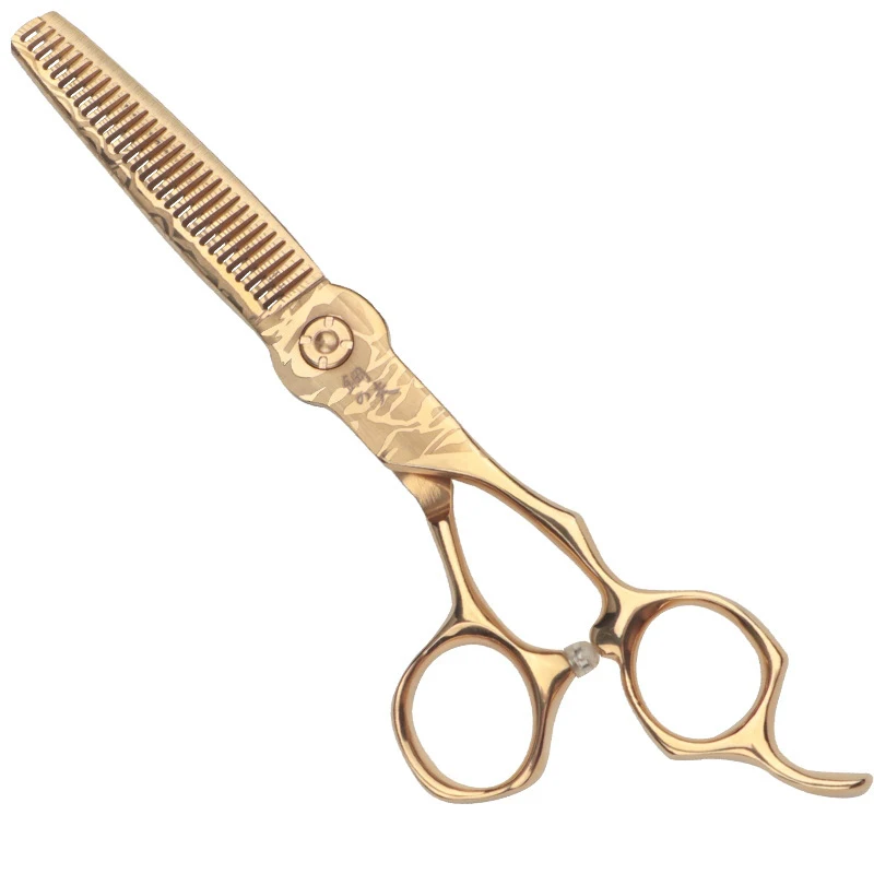 Kungfu Golden Armor Fashion Professional Japan Hair Barber Salon Hair Cutting Scissors