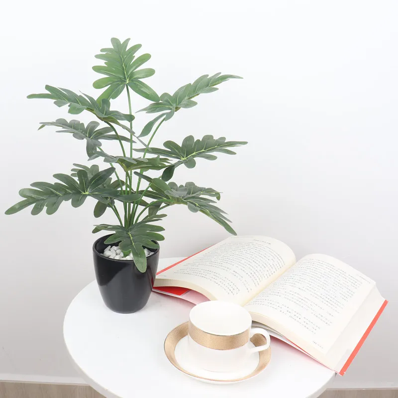 Wholesale Indoor And Outdoor Tree Artificial Bonsai Plant Evergreen Fake Oak Trees