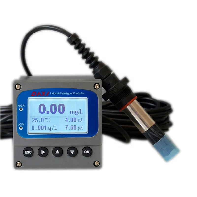 Analyzer without chlorine, probe pH meter pool chlorine