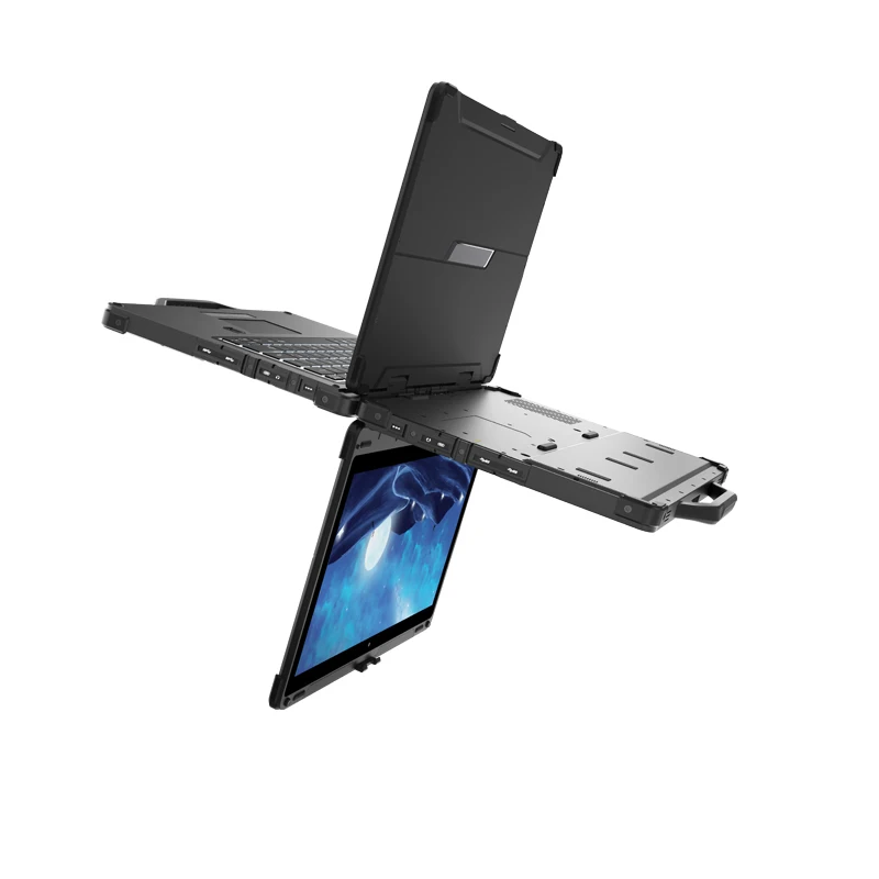 Полностью прочный ноутбук X36 с сенсорным экраном 13,3 дюйма, IP65, ноутбук Intel 11 Core I5 1135G7, промышленный компьютер IPC