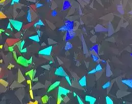 Rainbow hologram inkjet PET/PVC label for color inkjet label printer TM-3500,C7500, VP700,Afinia L801,lx900,lx2000,VP750