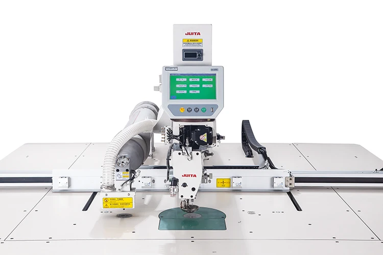 JUITA JTK10-90AJ 360 Degree machine head rotate Industrial Fully Automatic Template Machine with laser cutting function