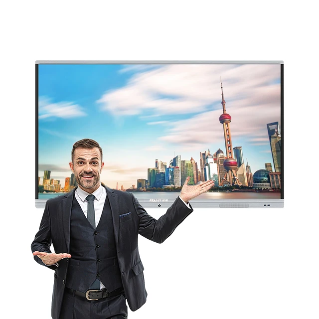 
Really Factory Electronic Educational Interactive Whiteboard Smart TV 