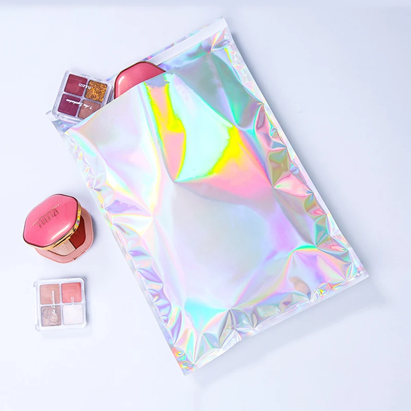 Wholesale High Quality Strong Color Rainbow Self Adhesive Big Cosmetic Shipping Express Mailing Poly Mailer Bags For Clothing