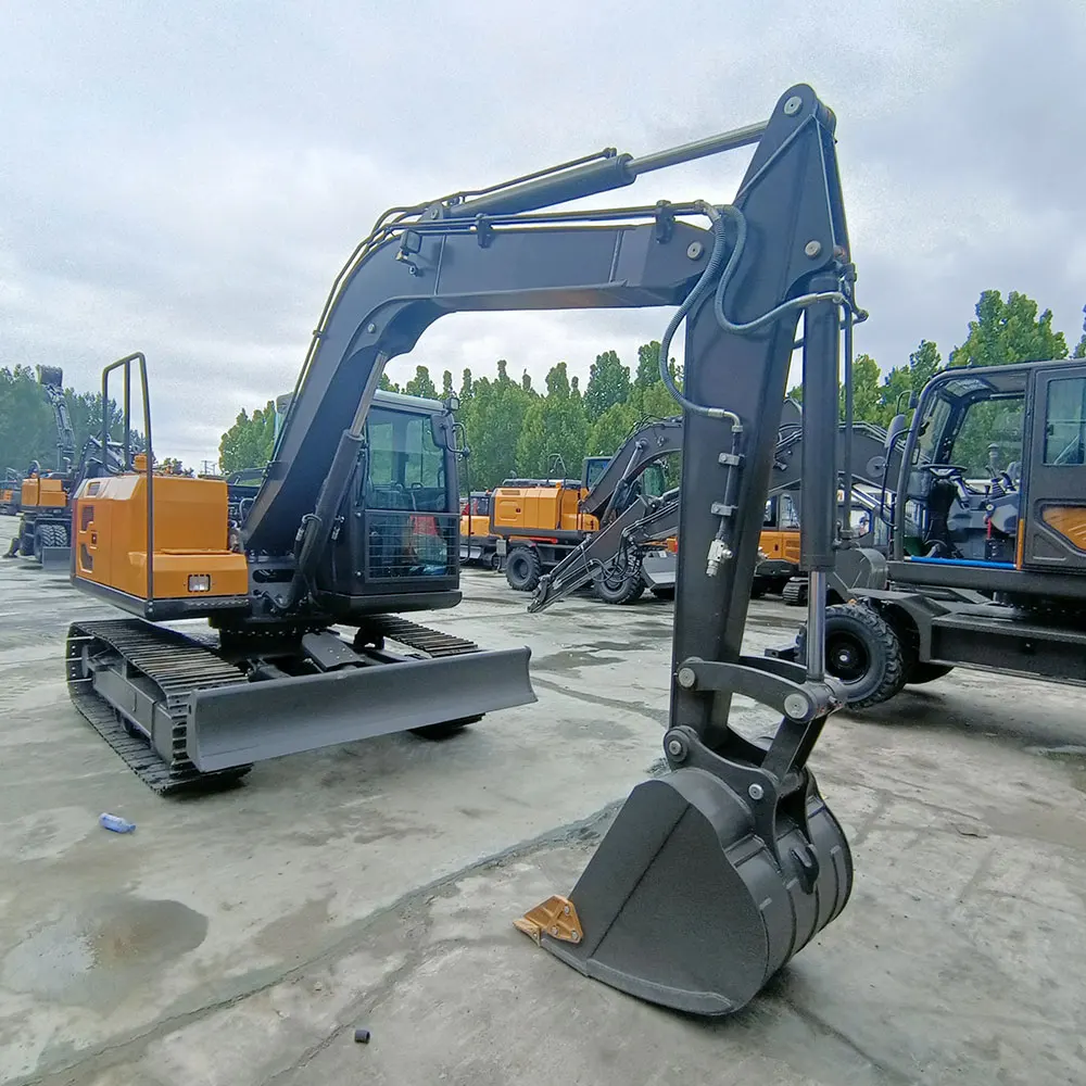 Free Shipping Mini Excavator 3.5 Ton EPA Euro 5 Chinese excavators  Kubota Engine Crawler Digger Farm Excavator Machine