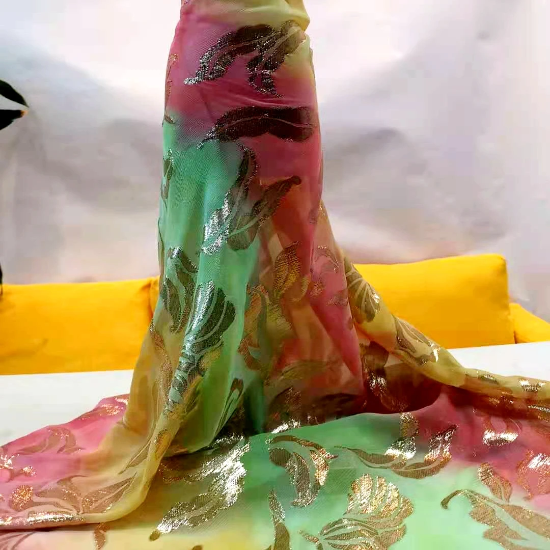 Fareast Baati Wedding Printed Shifon Fabric Dress For Somali Dirac And Garbarsa