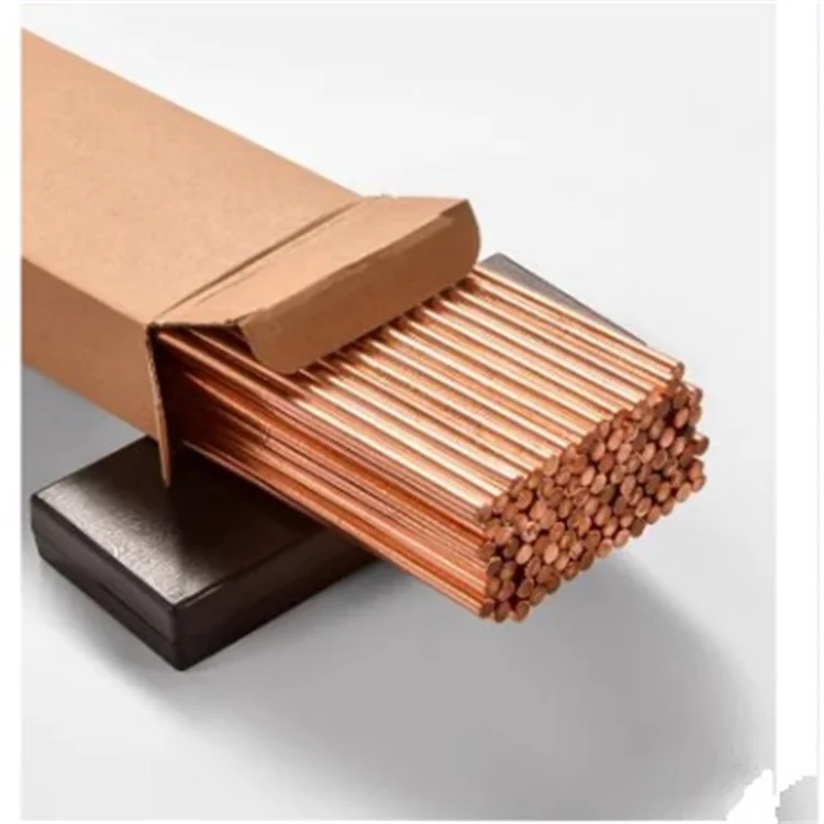 Manufacturers 4 5 6 7 8 10 12mm copper-plated carbon rod flat round gouging carbon rod