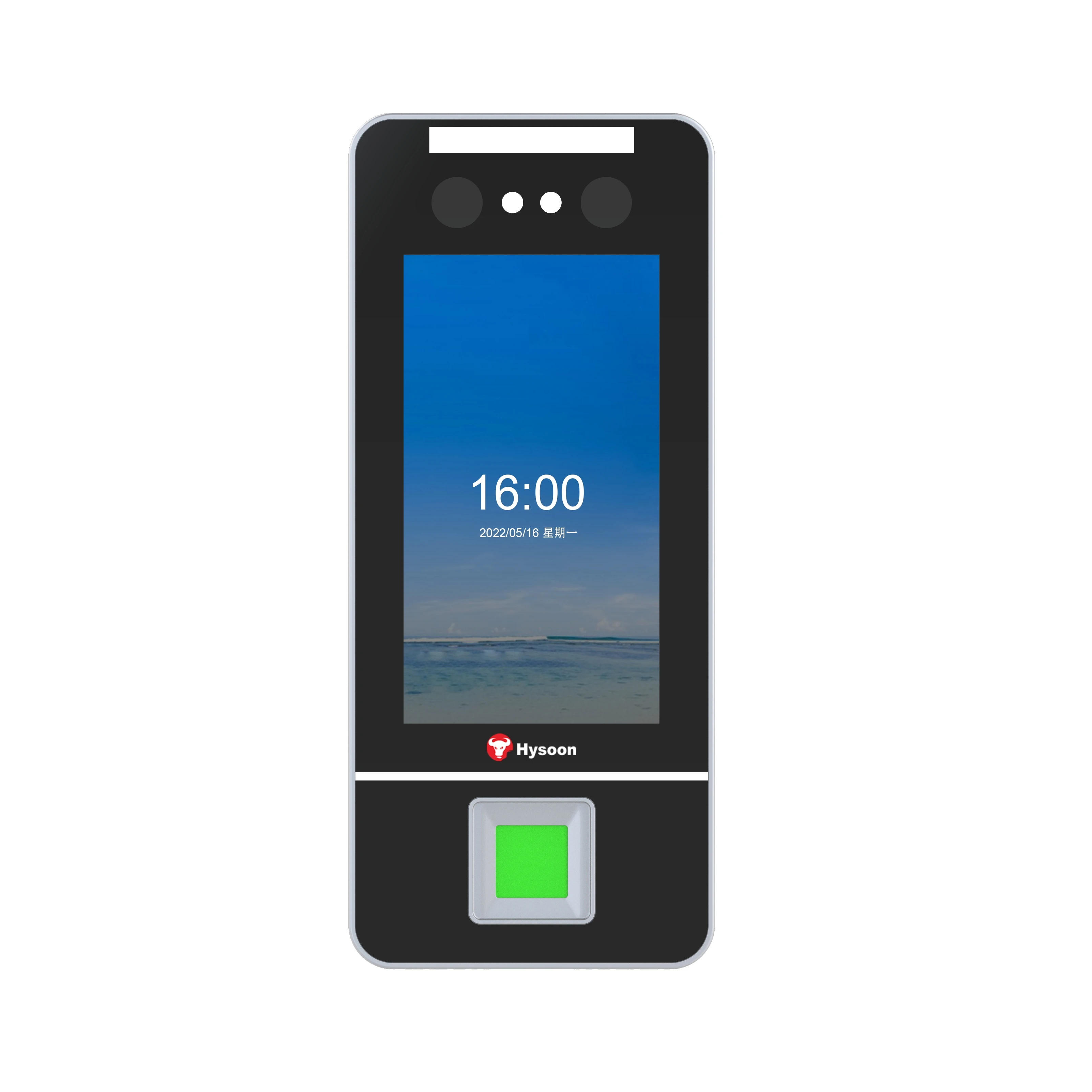 Visible Light Face Recognize Time Attendance with  ID/IC Card 5 inch Touch Screen Biometric Fingerprint Access Control System