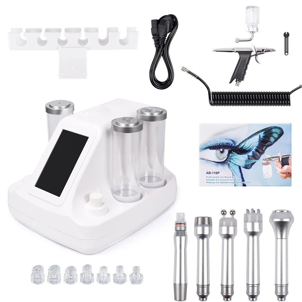 upgrade 6in1 Hydra Dermabrasion Aqua Peel Clean Skin Care BIO Light RF Vacuum Face Cleaning Hydro Water Oxygen Jet Peel Machine
