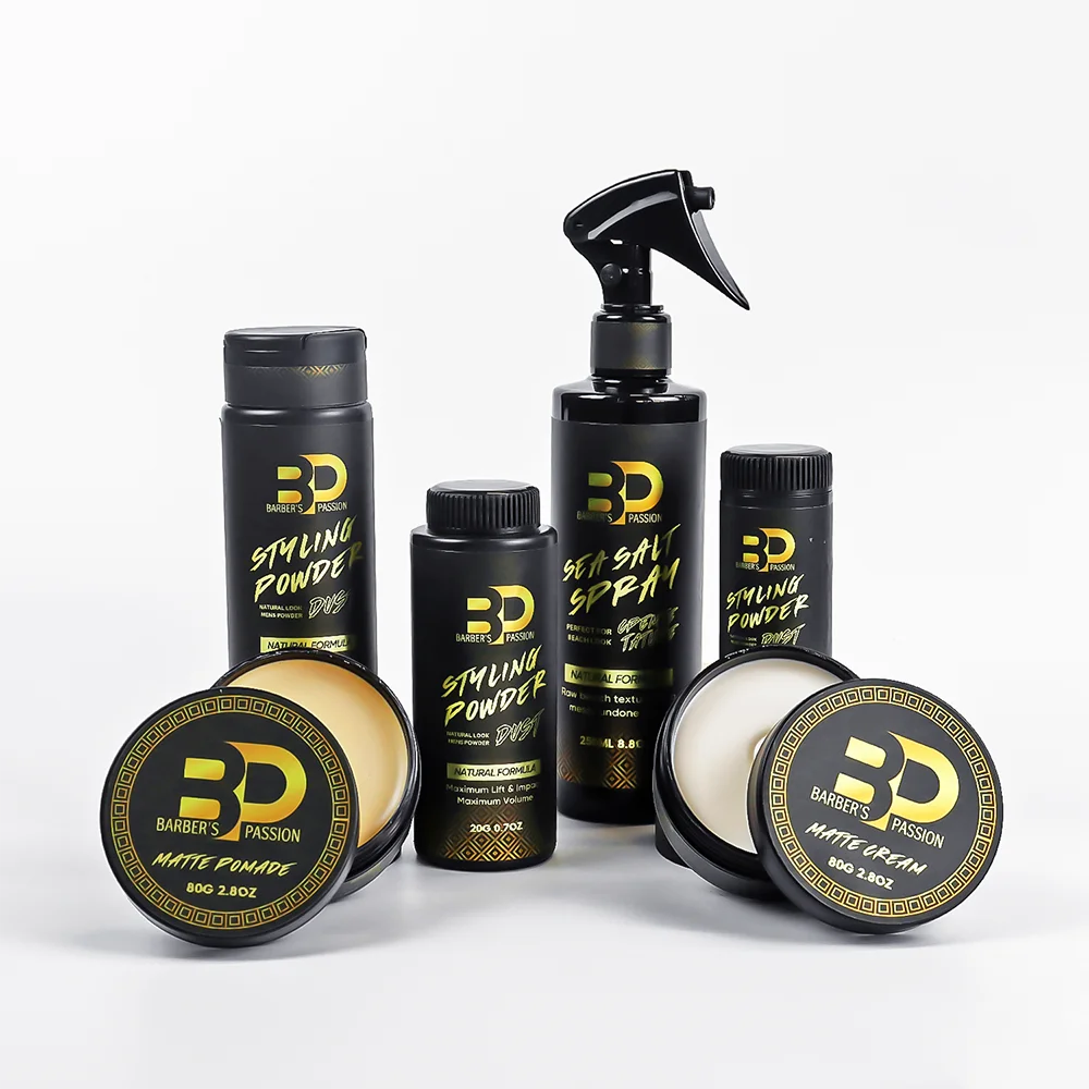 Barberpassion vegan texturizing beach wave hair volumizng holding sea salt matte spray for Men