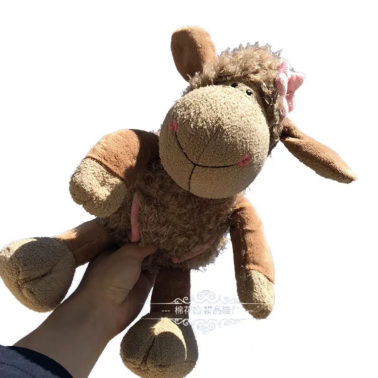 Soft Material  Plush Lamb Toys Wolf Skin Sheep Plush Toy Sleepy Sheep Doll Soft Toy